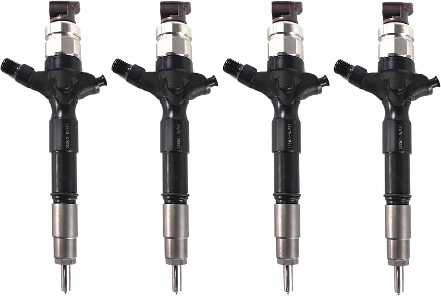 Fuel Injector Set (4 pcs) — Toyota 1KD / 2KD